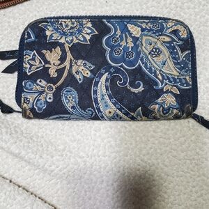 Vera Bradley Navy Signature Wallet